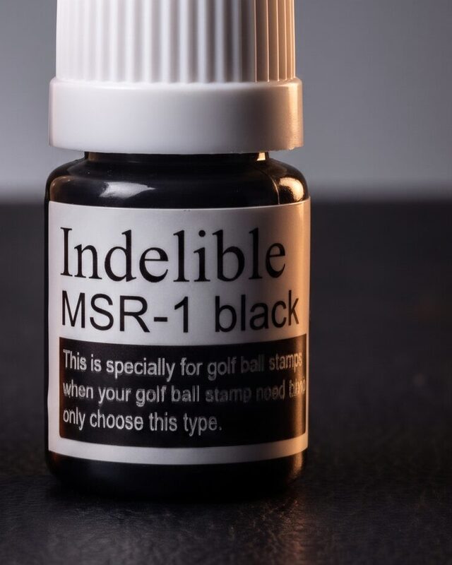 3 ml dropper bottle of MSR-1 black refill ink